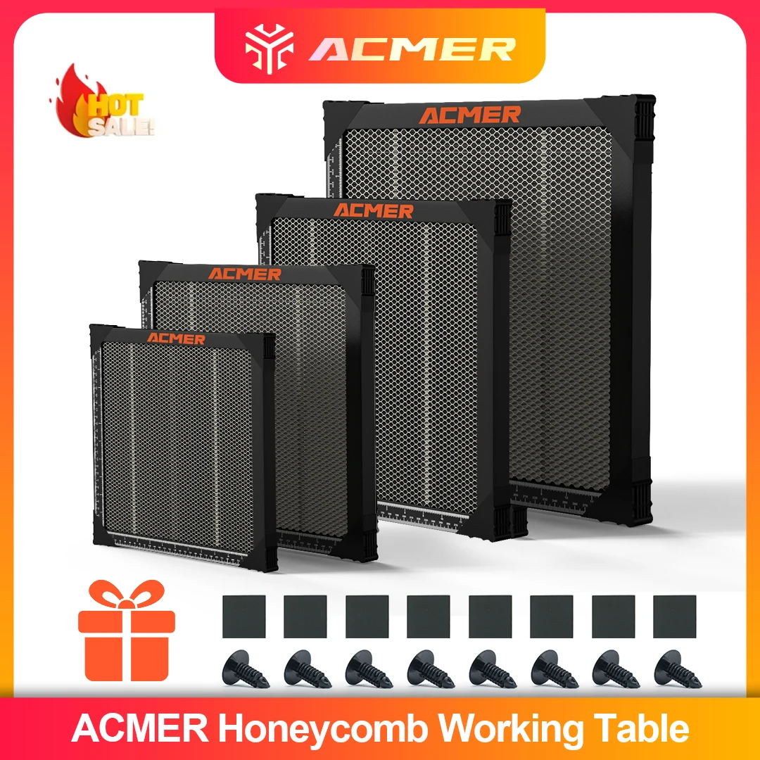 Desktop Laser Engraver - ACMER Working Table 260*215mm 500*500mm Honeycomb