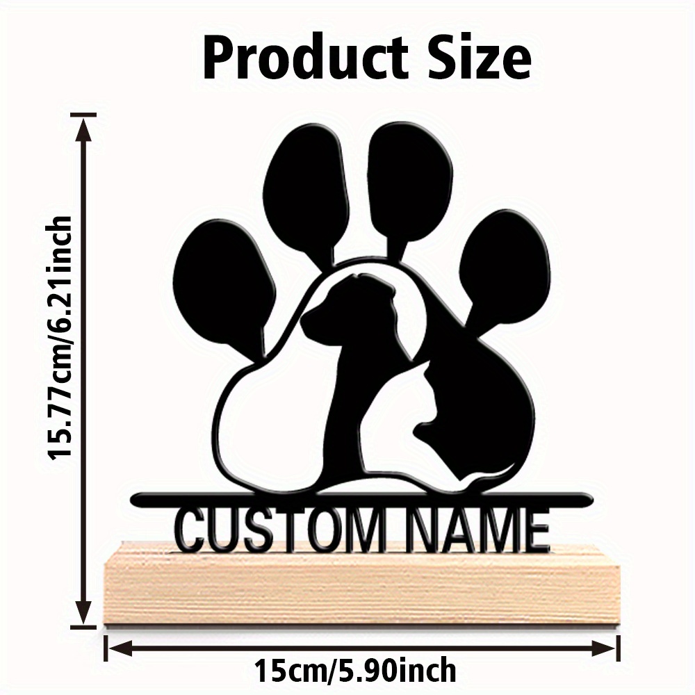 Custom Pet Paw Metal Art Sign  – Desktop Laser Engraver Bewertung und Preis