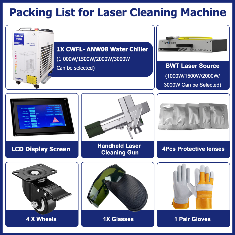 2000W Cleaning Machine Fiber L – Industrial Laser Paint Remover Bewertung und Preis