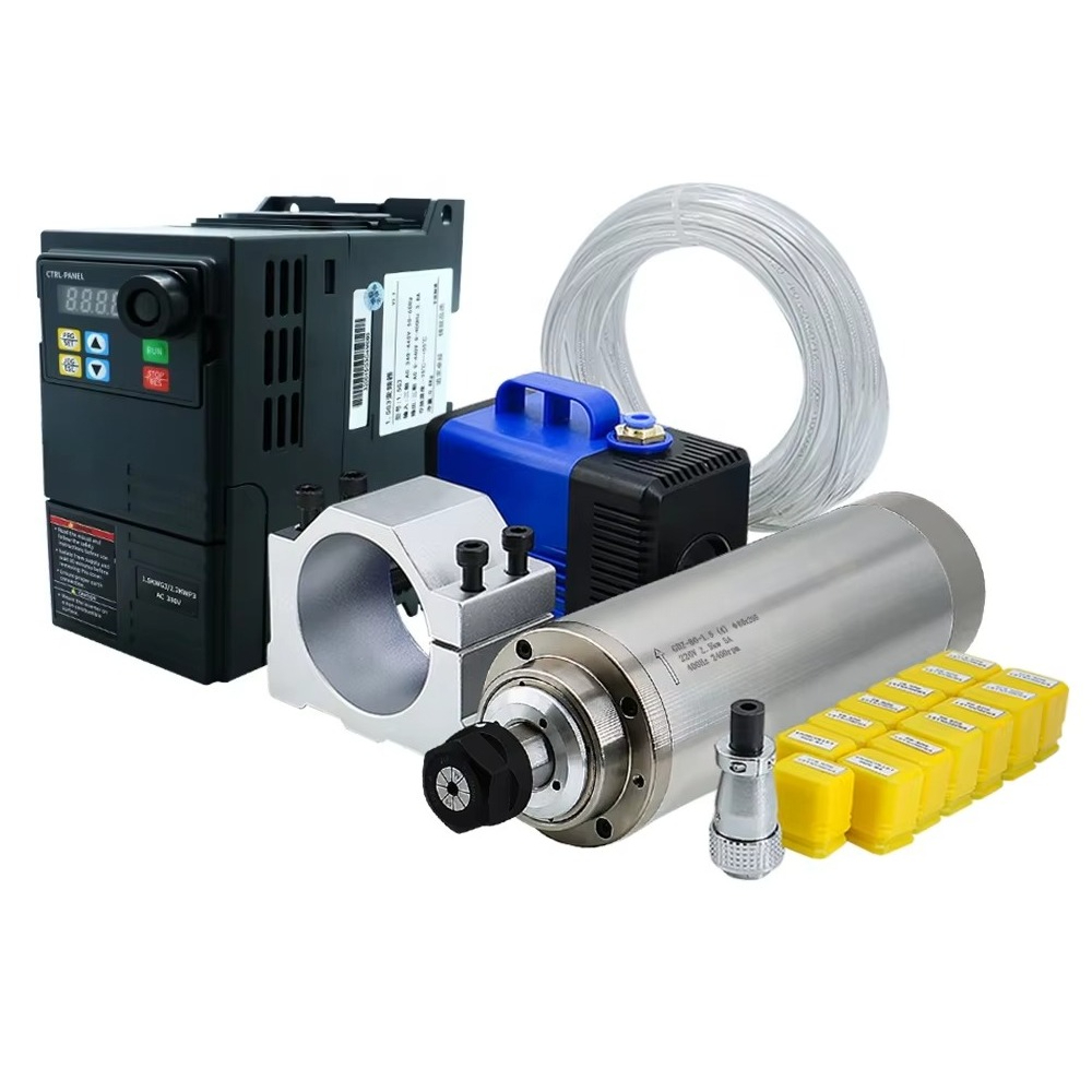 220V ER20 2.2kw 80mm Water Coo – Cnc Router Machine Bewertung und Preis