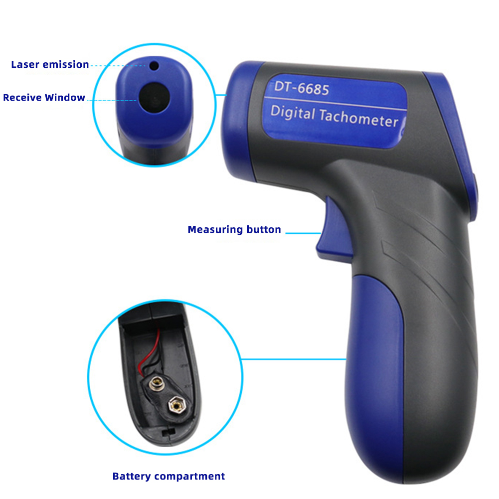 Non Contact Infrared Lasers Ta – Industrial Laser Tachometer Bewertung und Preis