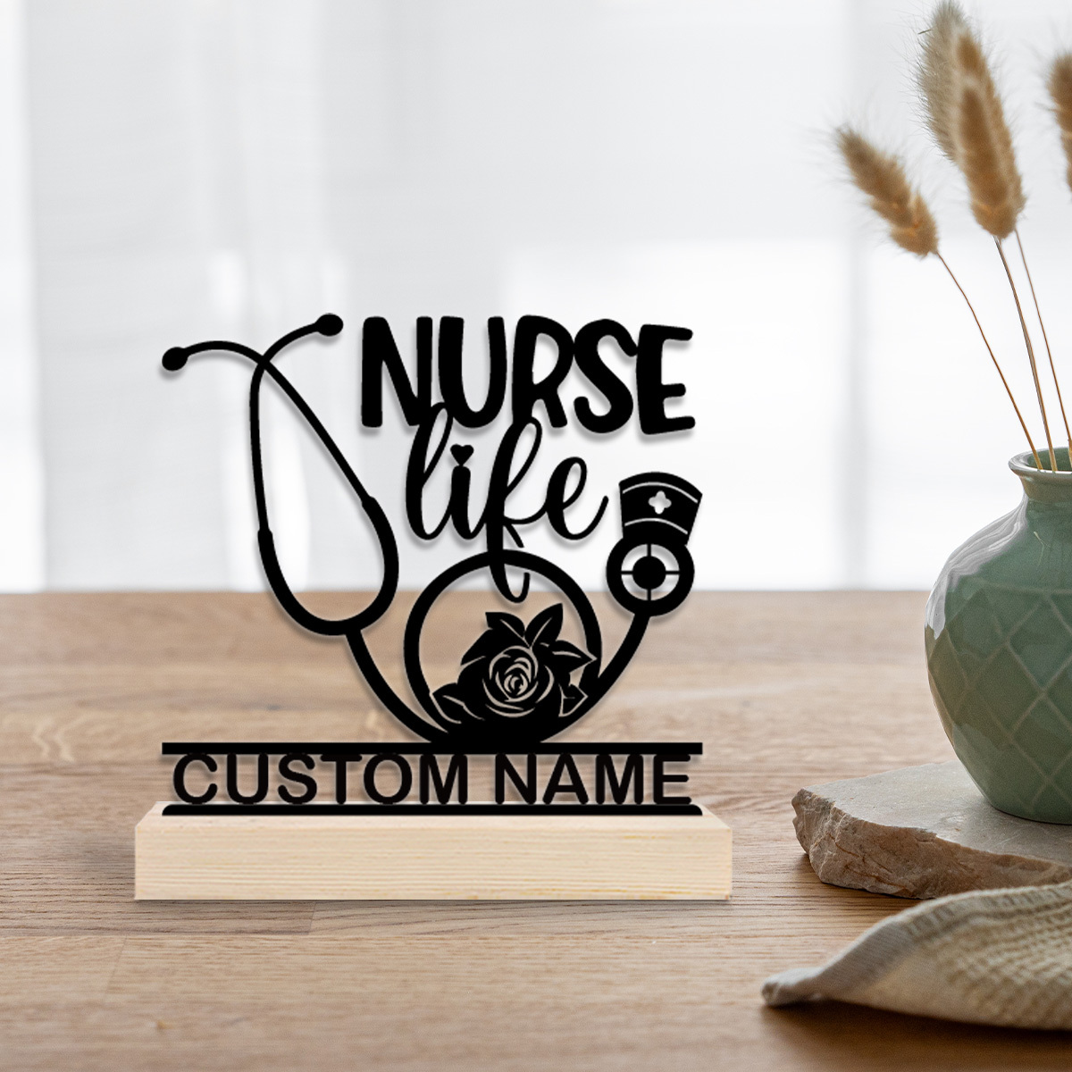 Personalized Nurse Metal Art D – Desktop Laser Engraver Bewertung und Preis