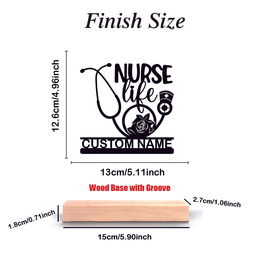 Personalized Nurse Metal Art D – Desktop Laser Engraver Bewertung und Preis