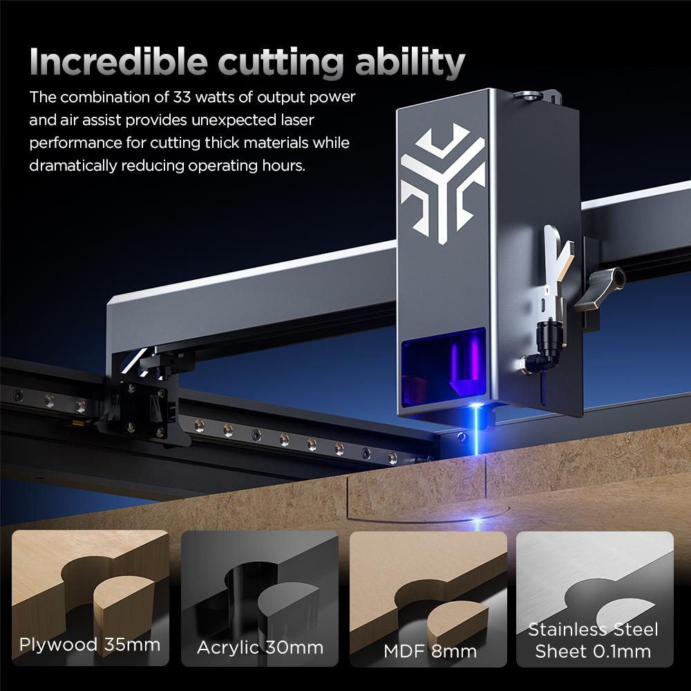 ACMER P2 Laser Engraver 33W 20 – Industrial Laser Technology Bewertung und Preis