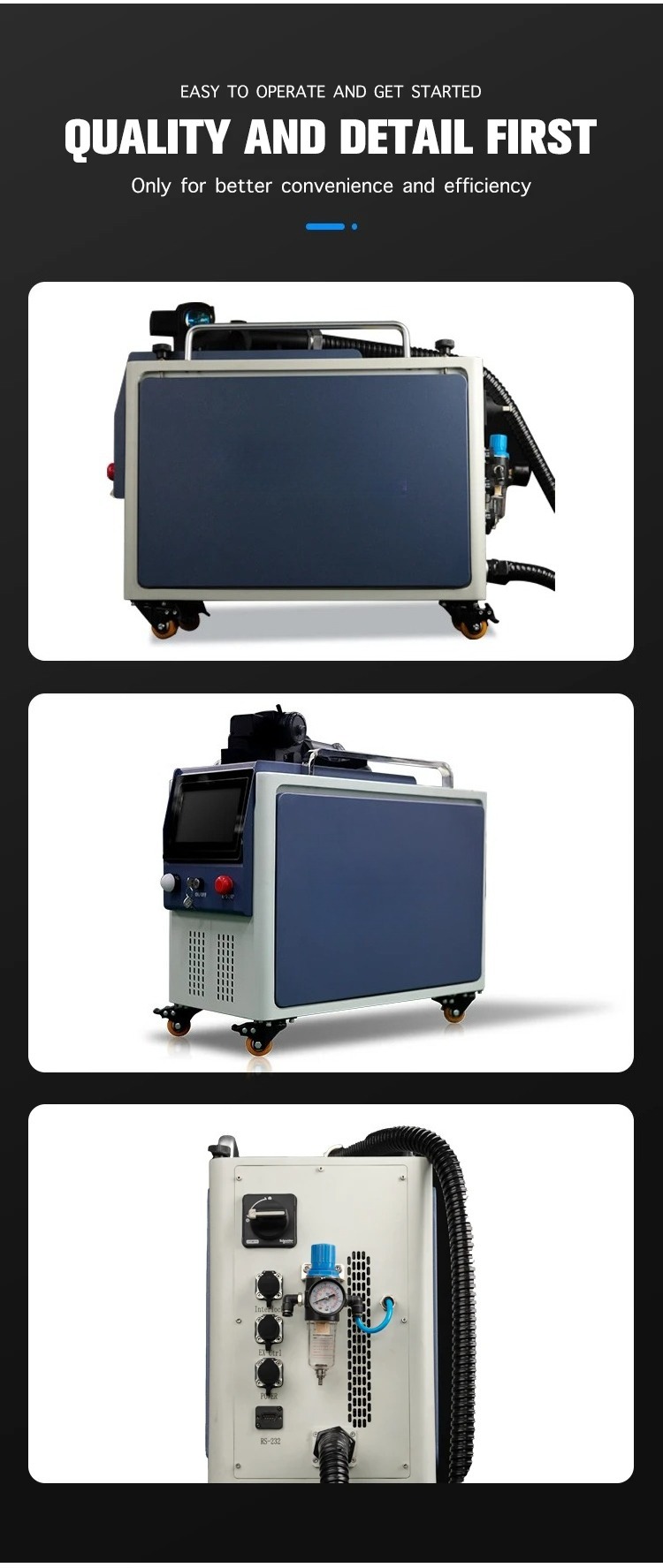 100W 200W 300w Pulse Laser Cle – Industrial Laser Paint Remover Bewertung und Preis