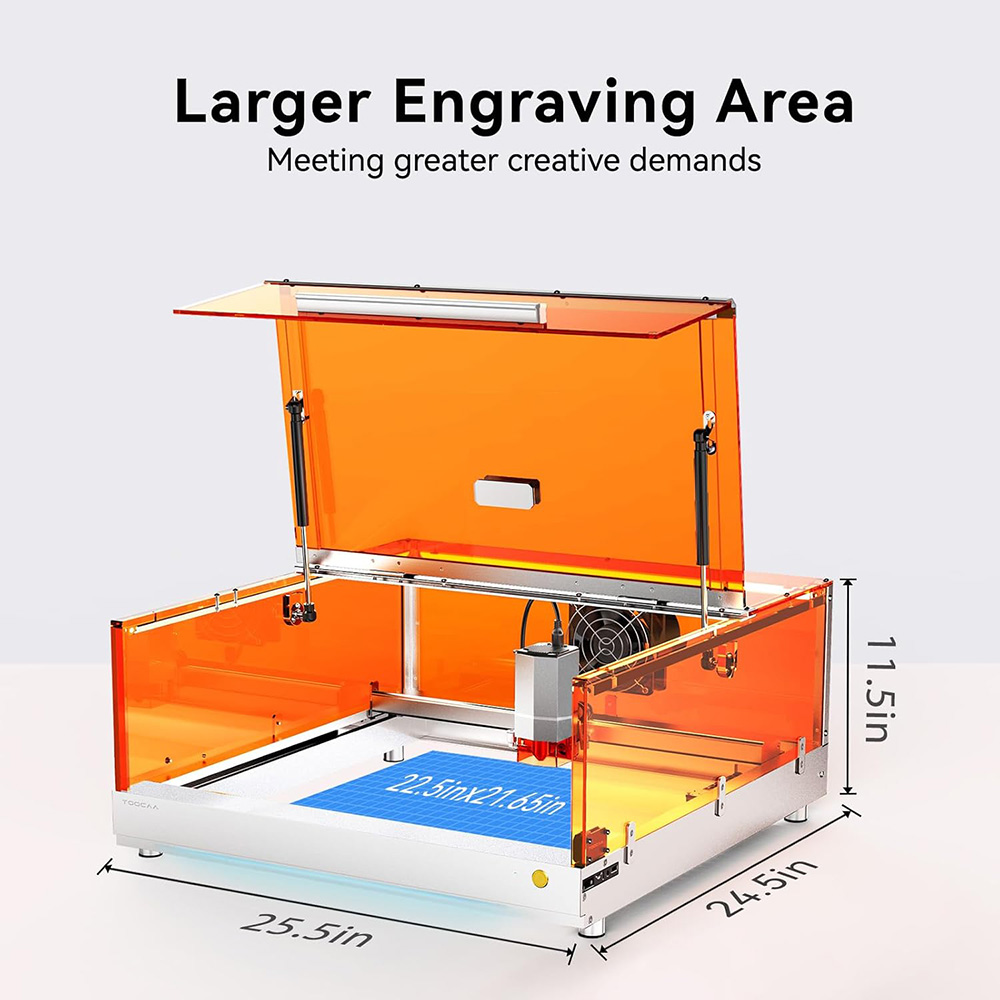 TOOCAA L2 40W AI Desktop Laser – Desktop Laser Engraver Bewertung und Preis