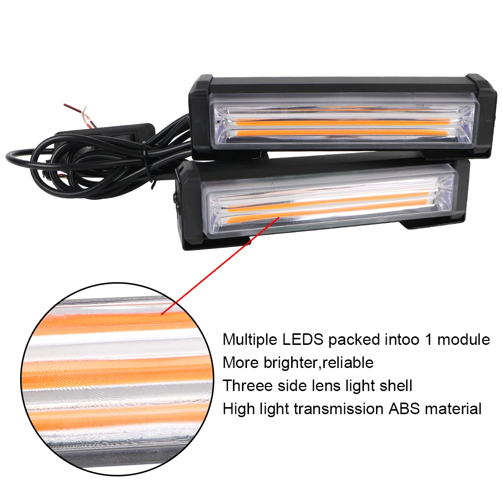 2Pcs COB Car Strobe Warning Li – Industrial Laser Pointer 24V Bewertung und Preis