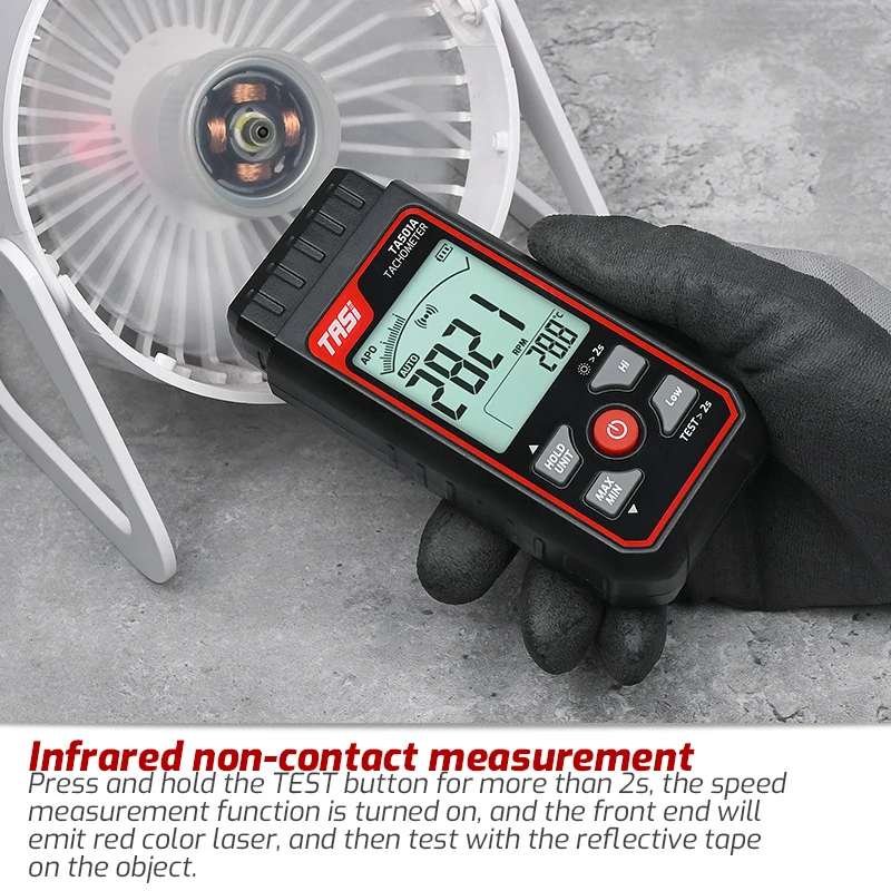 TA501A Laser Tachometer Up to  – Industrial Laser Tachometer Bewertung und Preis