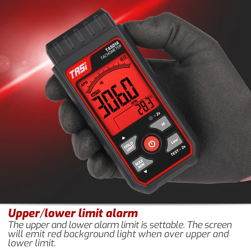 TA501A Laser Tachometer Up to  – Industrial Laser Tachometer Bewertung und Preis